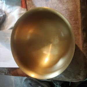 Vintage Brass Footed Bowl By BALDWIN